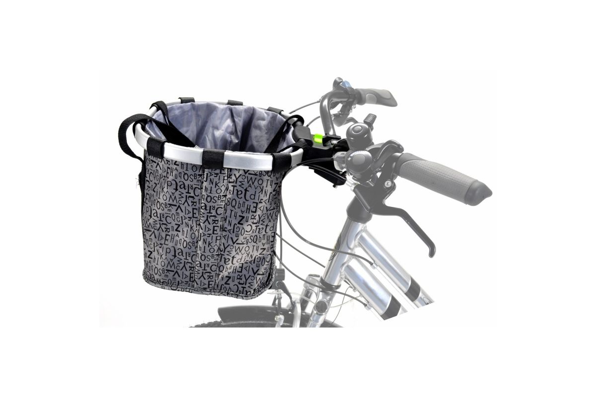 Panier Vélo Avant Pliant, Amovible Vélo Guidon Panier pour Guidon