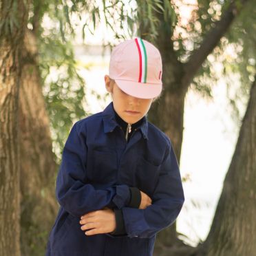 Casquette vélo enfant Woom Giro Del Gelato