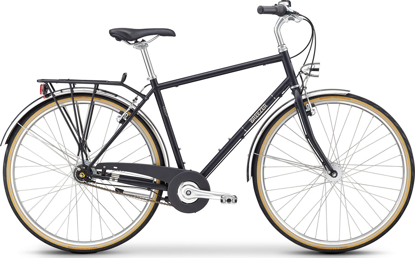 Vélo de ville Breezer Downtown 8+ step-over