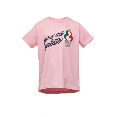 T-shirt Enfant WOOM Giro Del Gelato Rose