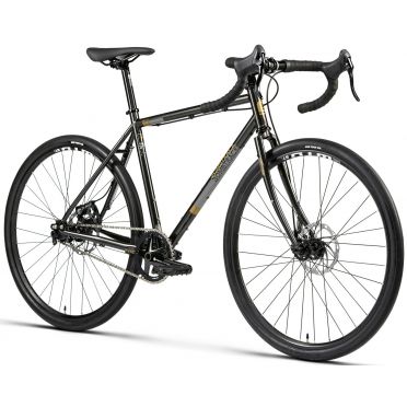 Vélo gravel singlespeed Bombtrack Arise Coffee Black