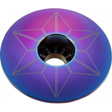 Capot de jeu de direction Supacaz Star Capz Anodized