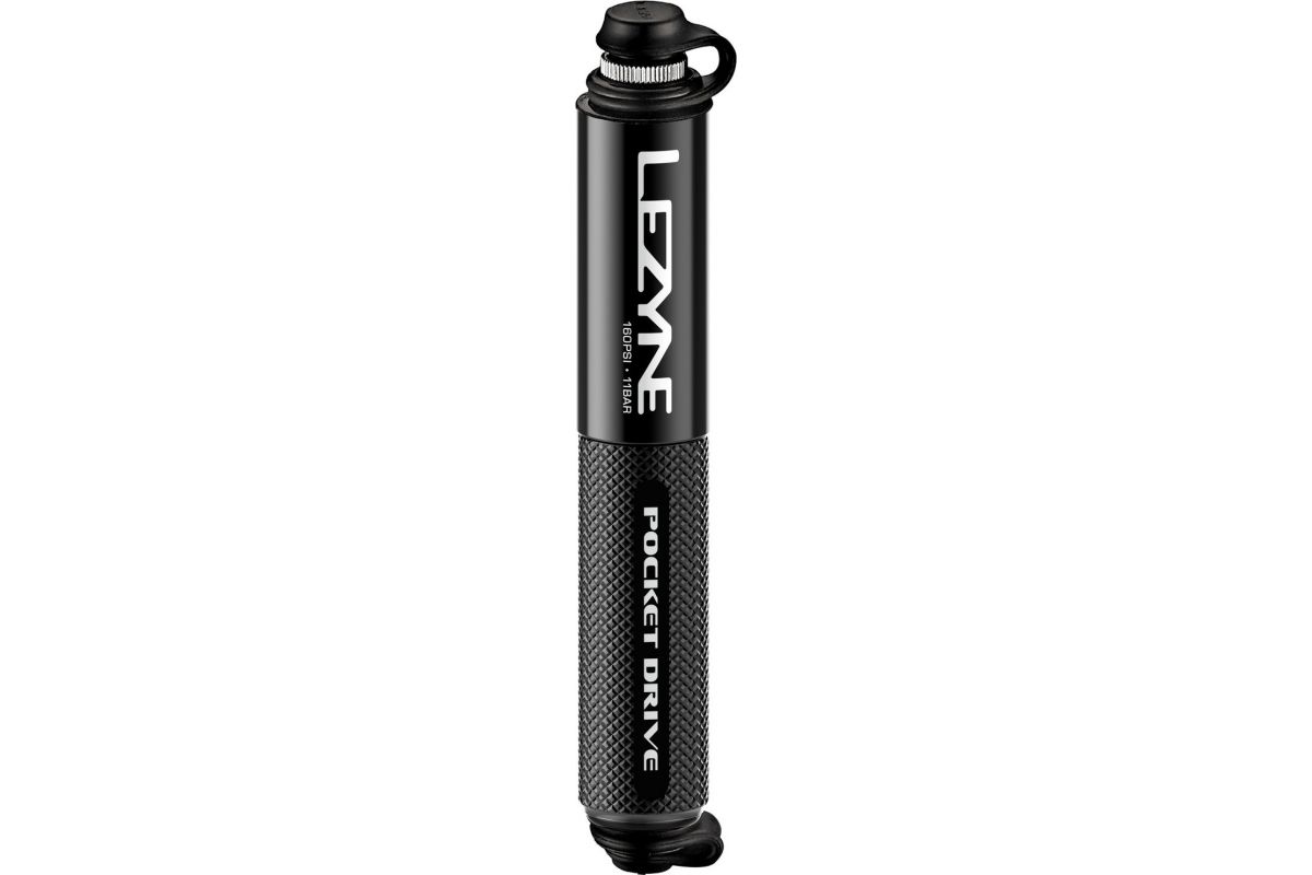 LEZYNE Lite Drive mini pompe rouge + support cadre vélo