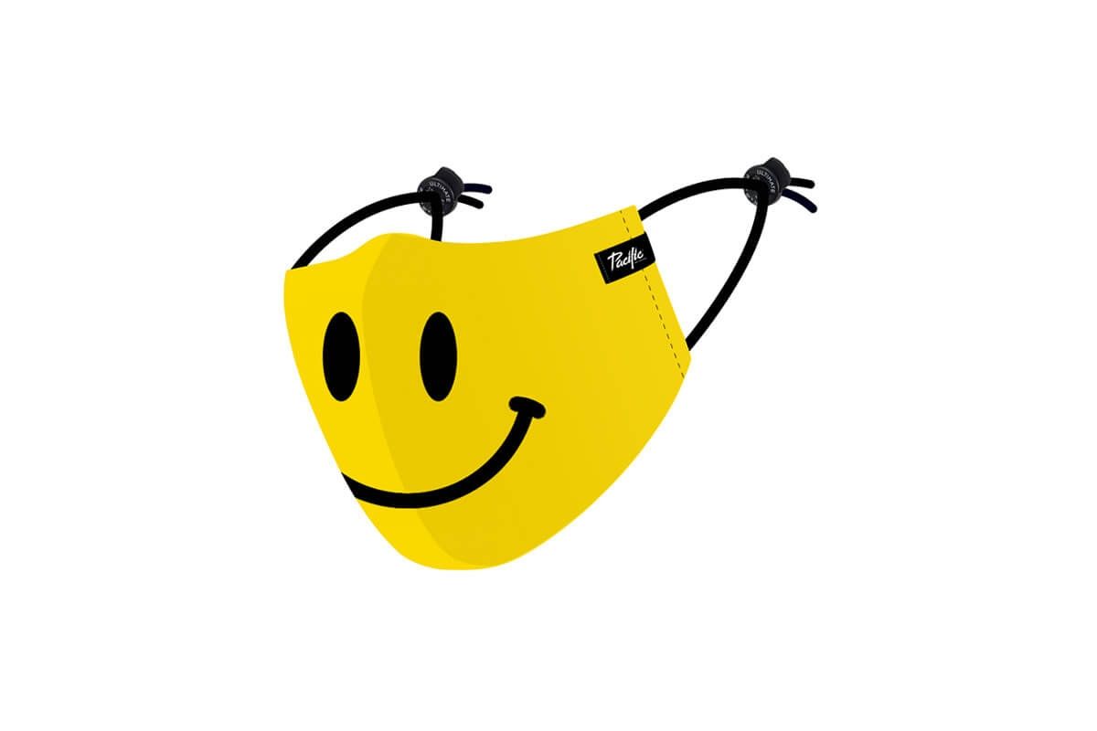 Masque en tissu lavable Pacific & Co. Smiley Masque en tissu lavable Pacific & Co. Smiley