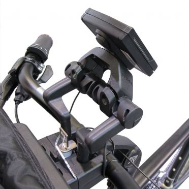 Adaptateur multifonction pour kit de fixation guidon Ortlieb