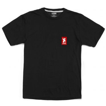 T-shirt Chrome Vertical Red Logo