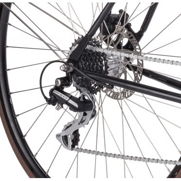 Vélo femme Stålhästen Effekt 8 SPD Black