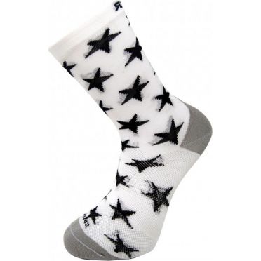 Paire de chaussettes cycliste Rafa'L Vogue - Star White