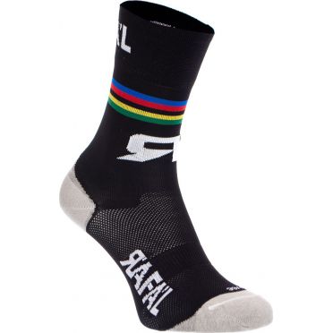 Paire de chaussettes cycliste Rafa'L Selection - Monde