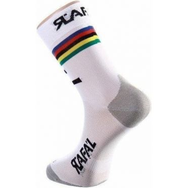 Paire de chaussettes cycliste Rafa'L Selection - Monde