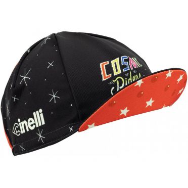 Casquette cycliste Cinelli Cosmic Riders Black