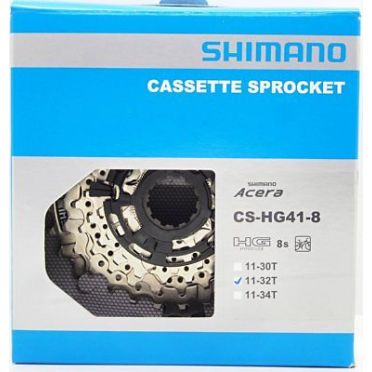 Cassette Shimano Acera HG41 pour vélo 8 vitesses