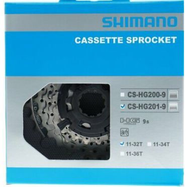 Cassette Shimano HG201 pour vélo 9 vitesses