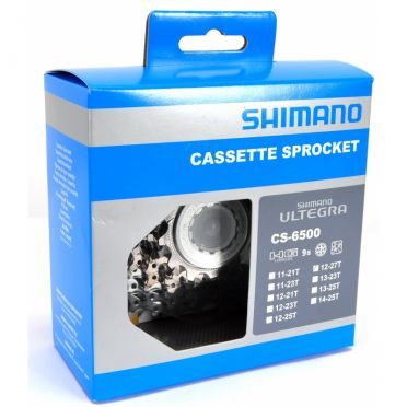 Cassette Shimano Ultegra CS-6500 pour vélos 9 vitesses