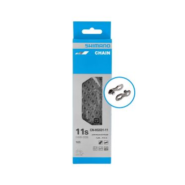 Chaîne pour vélos 11 vitesses Shimano CN-HG601