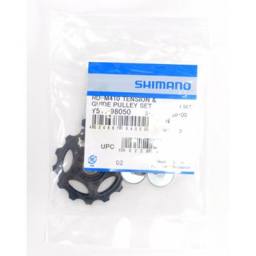 Jeu de galets pour dérailleur Shimano Alivio M410