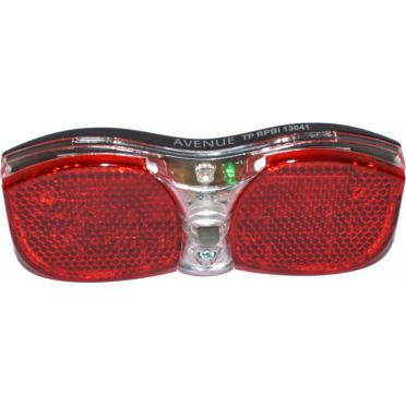 Eclairage arrière P&A 3 LED à fixation sur porte-bagages