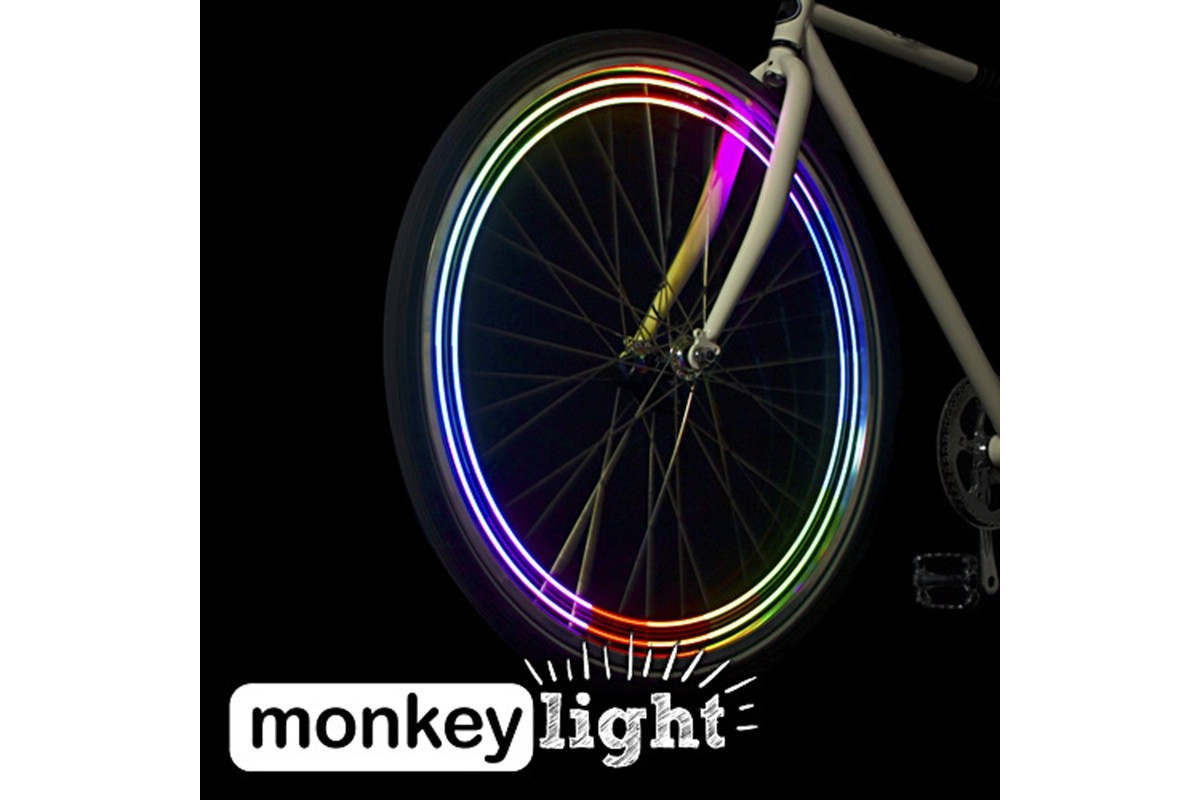 Monkey Light : personnalisez votre vélo avec un éclairage de roue original