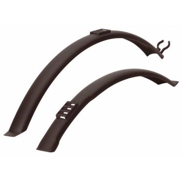 Paire de garde-boues à clips Polisport City
