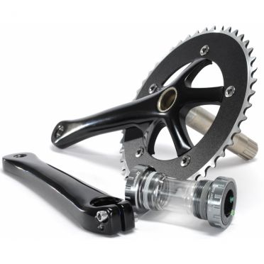 Pédalier Fixie / Singlespeed P&A Axe transverant