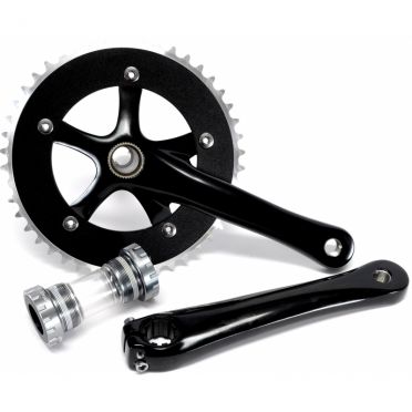 Pédalier Fixie / Singlespeed PNA Axe traversant