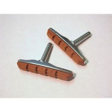 Paire de porte-cartouches de freins Cantilever Vélo Orange