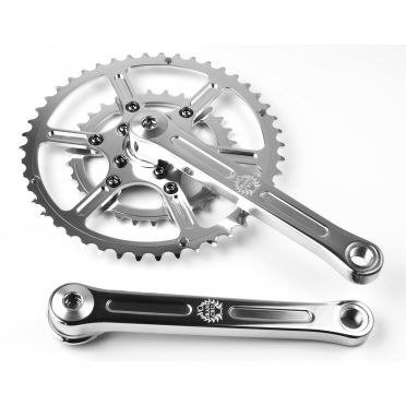 Pédalier doube plateau Vélo Orange Grand Cru 50.4 BCD