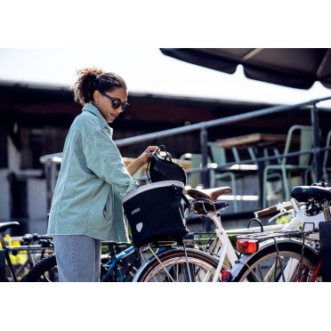 Panier Vélo Arrière Ortlieb Up-Town Rack Urban à clipser sur porte-bagages