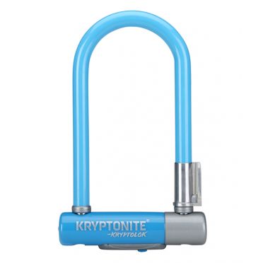 Antivol vélo U Kryptonite Kryptolok Series 2 Mini 7 - Bleu