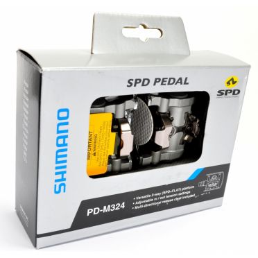Pédales plates/automatiques Shimano Alivio PD-M324 SPD