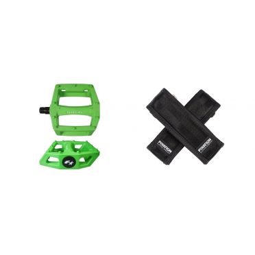 Pédales gates + Straps Fyxation