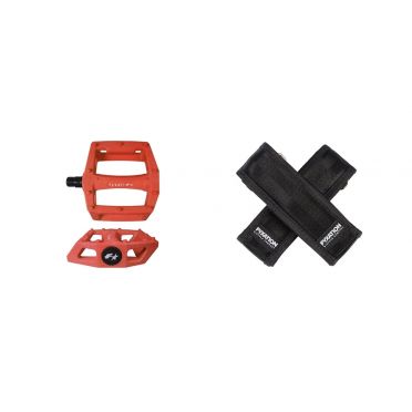 Pédales gates + Straps Fyxation
