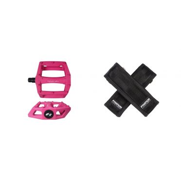 Pédales gates + Straps Fyxation