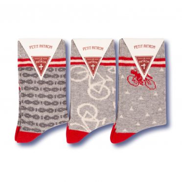 Le Patron - Chaussettes pour bébé - 'Grey Edition'