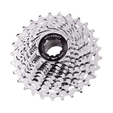 Cassette Route Microshift 10 vitesses 11-28 Centos Argent