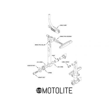 Etrier de frein V-Brake Paul Component Motolite