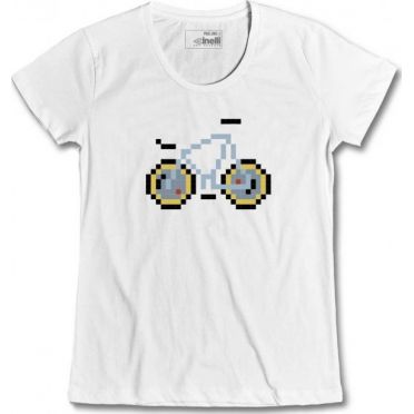 T-shirt femme Cinelli Pixel Bike
