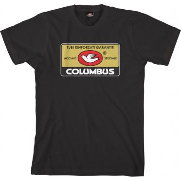 T-Shirt Cinelli Columbus Label Tag
