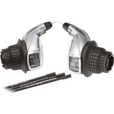 Paire de poignées tournantes Revoshift Shimano RS45 3 x 8 vitesses