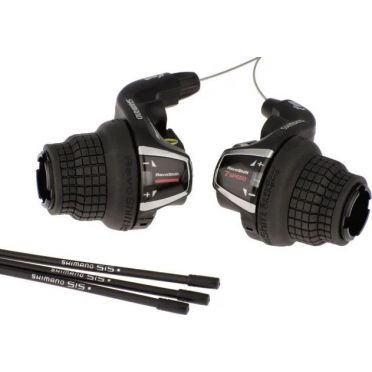 Paire de poignées tournantes Revoshift Shimano RS35 3 x 6 vitesses