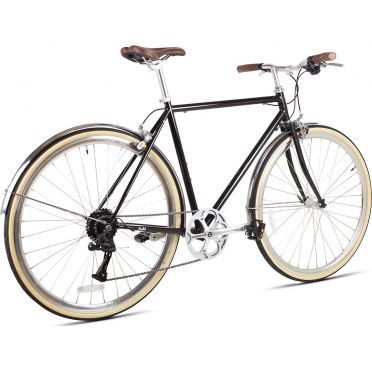 Vélo de ville 8 vitesses 6KU Delano