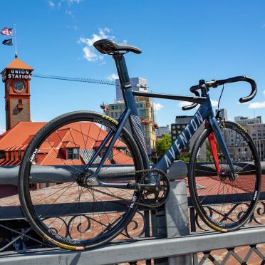 Vélo Fixie / Singlespeed Aventon Mataro 2022 - Midnight Blue