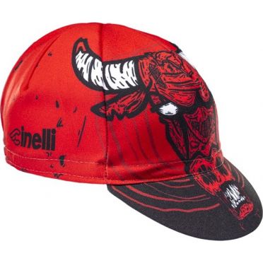 Casquette cycliste Cinelli Monster Track'22 Red