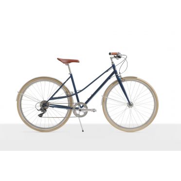 Vélo Urbain InFiné Cycles Flâneuse - Bleu Nuit