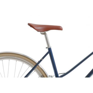 Vélo Urbain InFiné Cycles Flâneuse - Bleu Nuit