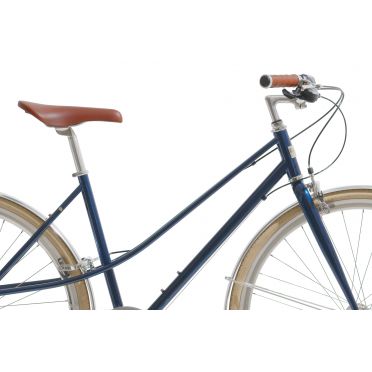 Vélo Urbain InFiné Cycles Flâneuse - Bleu Nuit