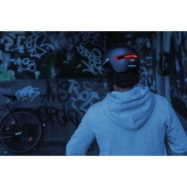 Casque vélo Urbain Abus HUD-Y à Eclairage Intégré