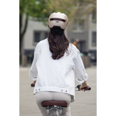 Casque vélo Urbain Abus HUD-Y à Eclairage Intégré