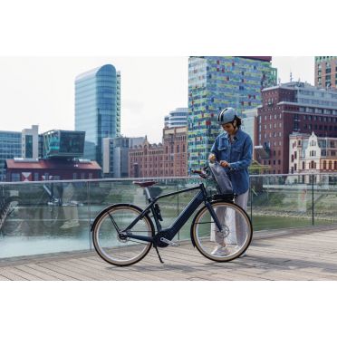 Casque vélo Urbain Abus HUD-Y à Eclairage Intégré