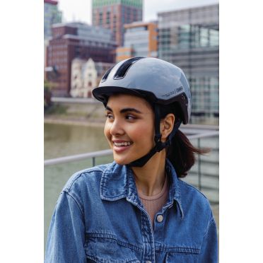 Casque vélo Urbain Abus HUD-Y à Eclairage Intégré